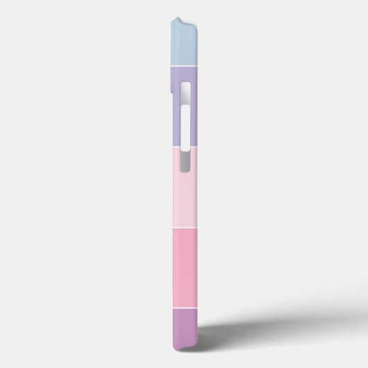 Kleur Blok Pastel Kleuren Strepen Case-Mate iPhone Case (Achterkant / Links)