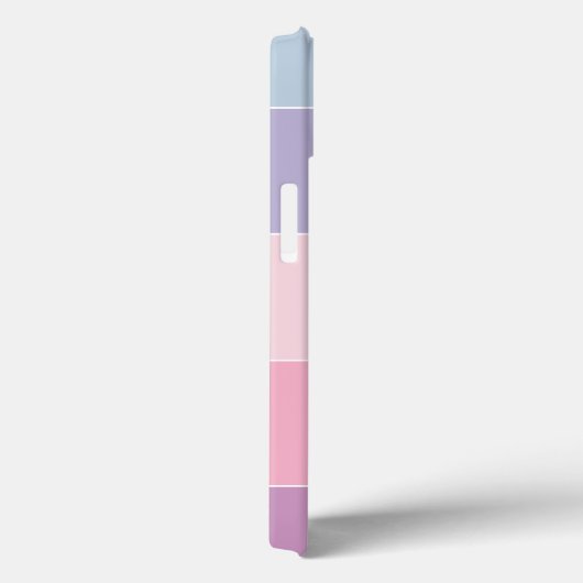 Kleur Blok Pastel Kleuren Strepen Case-Mate iPhone Case (Achterkant / Rechts)