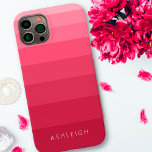 Kleur blokkeert magenta roze monochromatische naam Case-Mate iPhone 14 hoesje<br><div class="desc">Grafische, eenvoudige monochromatische kleurenblokken of strepen in magenta aan roze ombre kleurentonen en gepersonaliseerd met een naam, een monogram of uw douanetekst in uw keus van doopvontstijlen. OPTIES: De steekproef wordt getoond in iPhone 14 model en Barely daar hoesje stijl-andere telefoonmodellen en de stijl van het hoesje worden getoond op...</div>