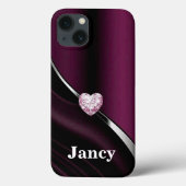 Kleur blokkeert magenta roze monochromatische naam Case-Mate iPhone case (Achterkant)