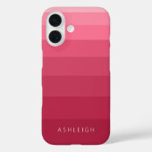 Kleur blokkeert magenta roze monochromatische naam Case-Mate iPhone case (Achterkant)