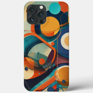 Kleur bruin blauw geel Case-Mate iPhone case