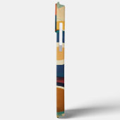 Kleur bruin blauw geel Case-Mate iPhone case (Achterkant / Links)