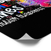 Kleur buiten de kijkhoek: kerstmis poster (Hoek)