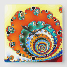 Kleur Burst Fractal Spiral