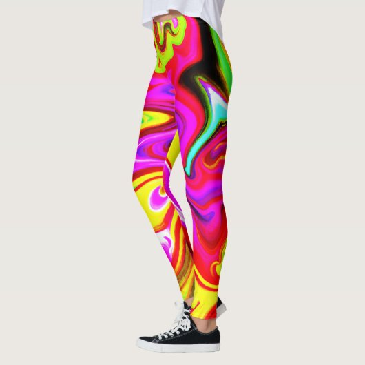 Kleur Burst Pattern Leggings (Links)