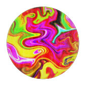 Kleur Burst Pattern Snijplank (Voorkant)