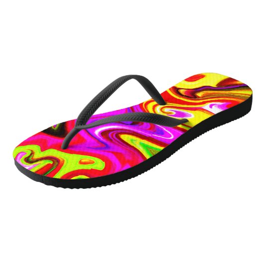 Kleur Burst Pattern Teenslippers (Schuin)