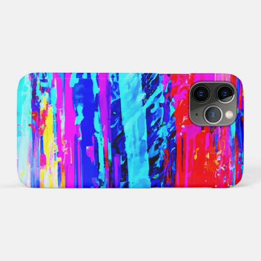 Kleur Bursting Pattern Case-Mate iPhone Case (Achterkant (horizontaal))