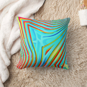 Kleur Bursting Pattern Kussen