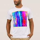 Kleur Bursting Pattern T-shirt (Voorkant)