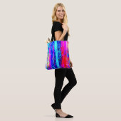 Kleur Bursting Pattern Tote Bag (Op model)