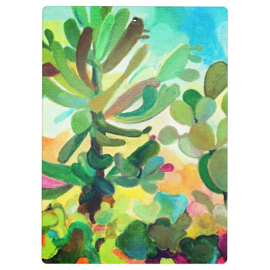 Kleur Cacti Klembord (Achterkant)