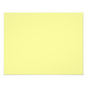 kleur canary geel foto afdruk (Voorkant)
