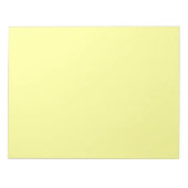kleur canary geel notitieblok (Voorkant)