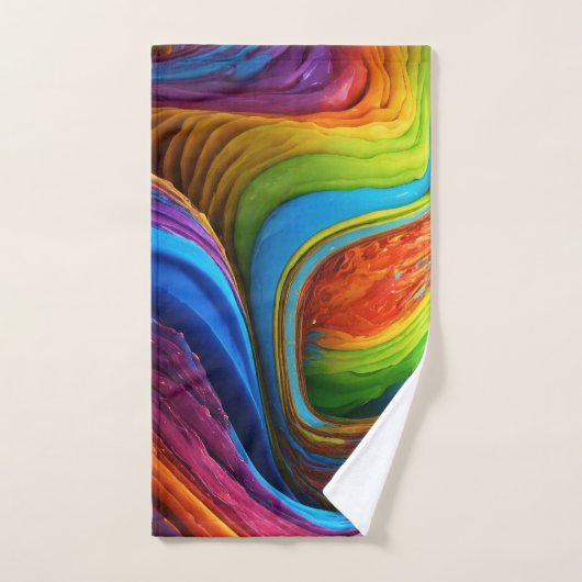 Kleur Cascade badhanddoek set Bad Handdoek (Handdoek)