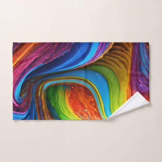 Kleur Cascade badhanddoek set Bad Handdoek (Handdoek)