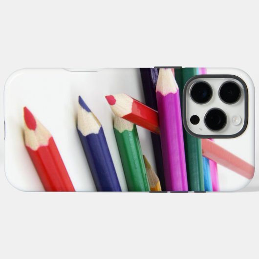 Kleur Case-Mate iPhone Case (Achterkant (horizontaal))