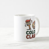 Kleur Clash Kunstenaar Mok – Grappig Cadeau voor S (Voorkant rechts)