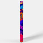 Kleur Dans Abstracte Swirl iPhone / iPad Case (Achterkant / Rechts)