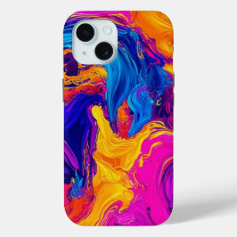 Kleur Dans Abstracte Swirl iPhone / iPad Case