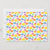 Kleur de Butterflies Birthday  Kaart (Achterkant)