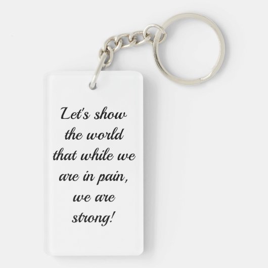 Kleur de World Oranje™ Sleutelhanger (achterkant)