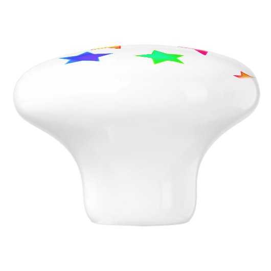 Kleur deurknop keramische knop (Zijkant)