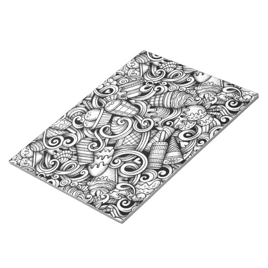 Kleur die wordt weergegeven Groot Notitieblok (Schuin)