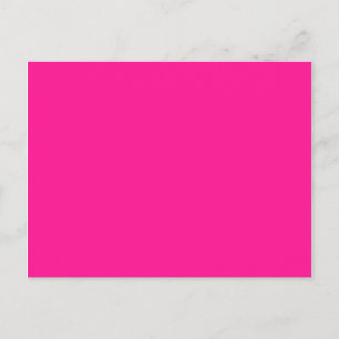 kleur diepe roze briefkaart
