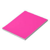 kleur diepe roze notitieblok (Linkerzijde)