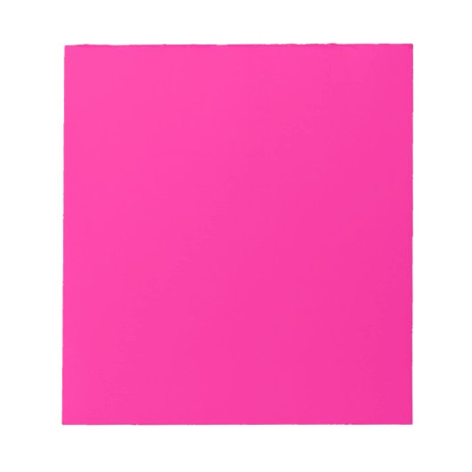 kleur diepe roze notitieblok (Voorkant)