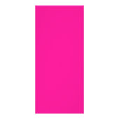 kleur diepe roze reclamekaart (Voorkant)