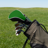 kleur donkergroen golfheadcover (Insitu)