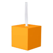 kleur donkeroranje decoratie (Achter hoekig)