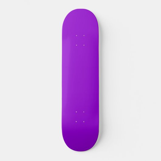 kleur donkerviolet persoonlijk skateboard (Voorkant)