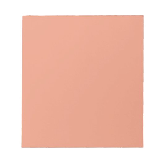 kleur donkerzalm notitieblok (Voorkant)