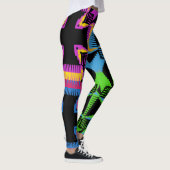 Kleur doorsnijden 2 leggings (Rechts)