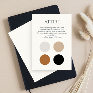 Kleur Dot Bruiloft Kleding Dress Code Behuizing Ka Informatiekaartje