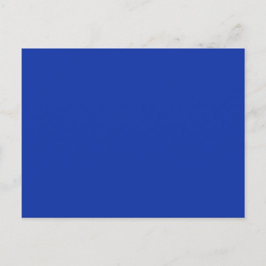 kleur Egyptisch blauw Briefkaart (Voorkant)