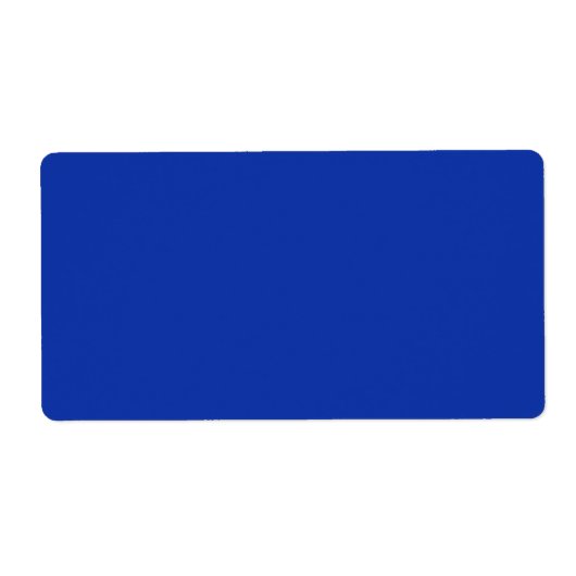 kleur Egyptisch blauw Etiket (Voorkant)
