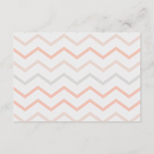 Kleur en grijze Zig Zag-display voor pasta's Informatiekaartje (Achterkant)