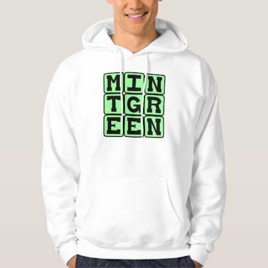 Kleur en kleur hoodie (Voorkant)