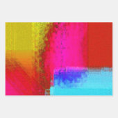 "Kleur explosief" papiervelplaatset voor overvulli Inpakpapier Vel (Voorkant 2)