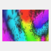 "Kleur explosief" papiervelplaatset voor overvulli Inpakpapier Vel (Voorkant)