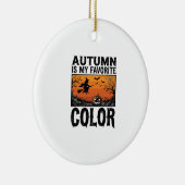 Kleur Favoriete Herfst Halloween Pompoen Vector De Keramisch Ornament (Rechts)