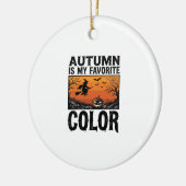 Kleur Favoriete Herfst Halloween Pompoen Vector De Keramisch Ornament (Links)