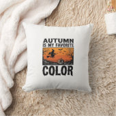 Kleur Favoriete Herfst Halloween Pompoen Vector De Kussen (Deken)