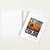 Kleur Favoriete Herfst Halloween Pompoen Vector De Planner (Display)