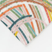 Kleur Fleece Deken (Hoek)